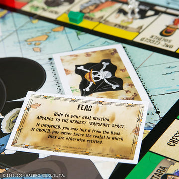 Monopoly: One Piece Edition Board Game | Buy, Sell, Trade with Popular Characters from the Manga & Anime Series | Featuring 9 Miniature Tokens |