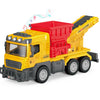 lonfypeng Toddler Construction Trucks, Kids Sand Conveyor Truck with Conveyor Belt & Dumping Function, Push-and-Go Vehicle for Boys Girls Age 3 4 5 6