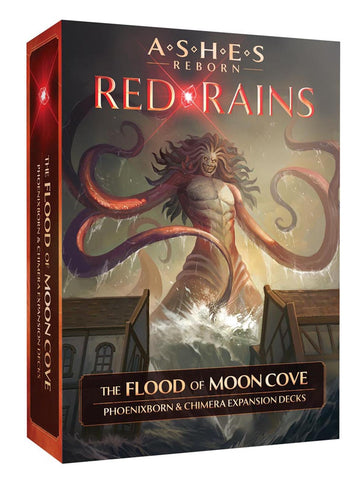Plaid Hat Games, Ashes Reborn: Red Rains - The Flood of Moon Cove, for Ages 14 and Up, 1-2 Players