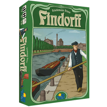 Rio Grande Games Findorff Strategy Board Game, Bremen City Building, Economic Simulation, 1-5 Players, 45-90 Minutes