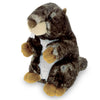 DolliBu Wild Marmot Plush Animal - Super Soft Stuffed Animal Marmot, Adorable and Cute Animal Playtime Plush Toy, Wild Life Stuffed Animals for Kids