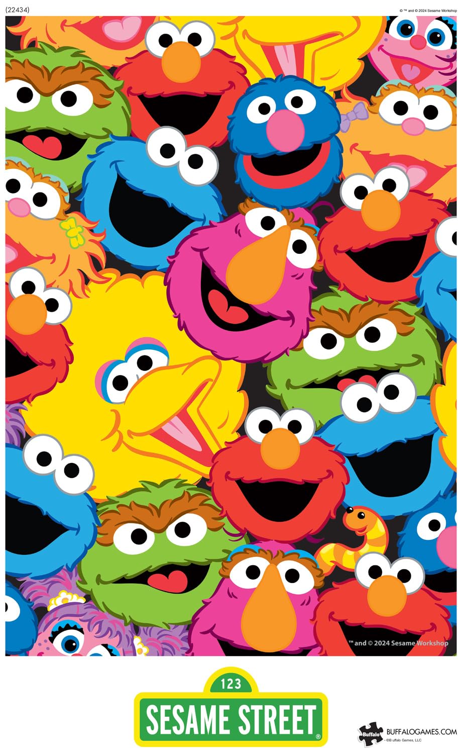 Buffalo Games - Sesame Favorites - 300 Piece Jigsaw Puzzle for Adults