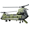 Ruikytech CH-47 Helicopter Model Toy, Building Block Military Transport Airplane Toy Kit for Teenagers and Adults(1451 Pieces)