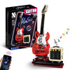 XYDongtong Guitar Music Interactive Building Set for Music Lovers, DIY Guitar Model Toy Compatible with Lego?Reverb Amplifier & Authentic Accessories