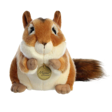 Aurora® Realistic Miyoni® Chipmunk Stuffed Animal - Lifelike Details Make a Cherished Companion - Perfect for Decorating Bedrooms or Classrooms