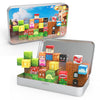 CEMECER Travel Magnetic Cubes, Portable STEM Building Blocks for Plane Road Trips, Magnetic Construction Toys for Kids