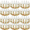 Fun Express DIY Paper Crowns, Set of 12 - VBS 2026 Vacation Bible School Supplies/Decor - Prince and Princess Party Crafts for Kids