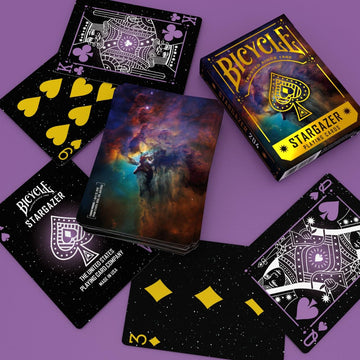 Bicycle Stargazer 204 Playing Cards Lagoon Nebula Hubble Design