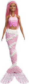 Barbie Dreamtopia Mermaid Doll, Pink Hair