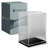 Dinavio Crafthouse Funko Pop Protector - Acrylic Display Case - Sturdy Stackable Design - 4mm Case for 4" Vinyl Figures - Black Base