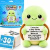 Puraesla Funny Turtle Plush, Positive Squishy Plushie Affirmation Animal with 30 Supportive Messages, Stress Relief Relaxing, Birthday Appreaciation