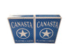 Merz67 LLC 2 Deck Canasta Playing Cards Set w/Points, Blue Back