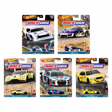 Hot Wheels Premium Car Culture Collectible Toy Car, 1:64 Scale Die-Cast LB-Works Lamborghini Huracan Coupe, Slide Street Vehicle with Real Riders