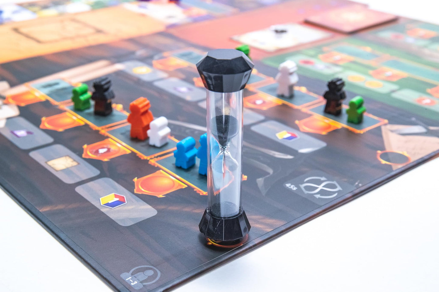 Stonemaier Games: Pendulum by Travis P Jones | A Worker Placement, Time-Optimization Strategy Board Game | Time is The Most Precious Resource as You