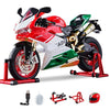 HTLNUZD 1/9 Large Metal DieCast 1299 High-Performance Model Spray-Simulated Start, Adult Collectible for Ducati Style (1299-Red)