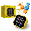 GiiKER Electronic Tic Tac Toe Bolt Game, 4-in-1 Handheld Brain Teaser Game for Kids Ages 6+, Portable Travel Game for Car Rides, Family Game Night