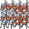 Fun Express Halloween Bendable Skeleton Unicorns - Flexible Halloween-Themed Character Toys Trick-or-Treating Party Favors Gifts Seasonal Decor - Fun
