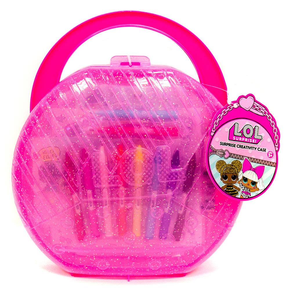 L.O.L. Surprise! Creativity Case by Horizon Group USA,Create, Play & Store,DIY Activity Case Including Paper Dolls,Coloring