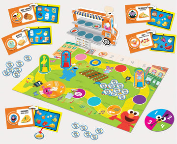Masterpieces Sesame Street - Cookie Monster Cooperative Game - Fun Family Entertainment for Kids and Adults - Educational, Engaging, and Perfect
