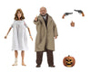 NECA Halloween 2 - Dr. Loomis and Laurie Strode (1981) 8? Clothed Action Figure 2 Pack
