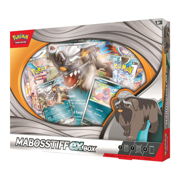 Pokemon TCG: MABOSSTIFF EX Box - 4 Packs, Promos