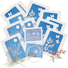 Fun Express Nature Print Sun-Sensitive Paper - VBS Vacation Bible School Supplies/Decor - Educational and Learning Activities for Kids - 12 Pieces