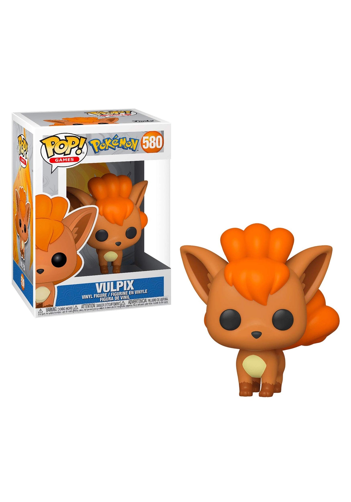 Funko Pop! Games: Pokemon - Vulpix Vinyl Figure