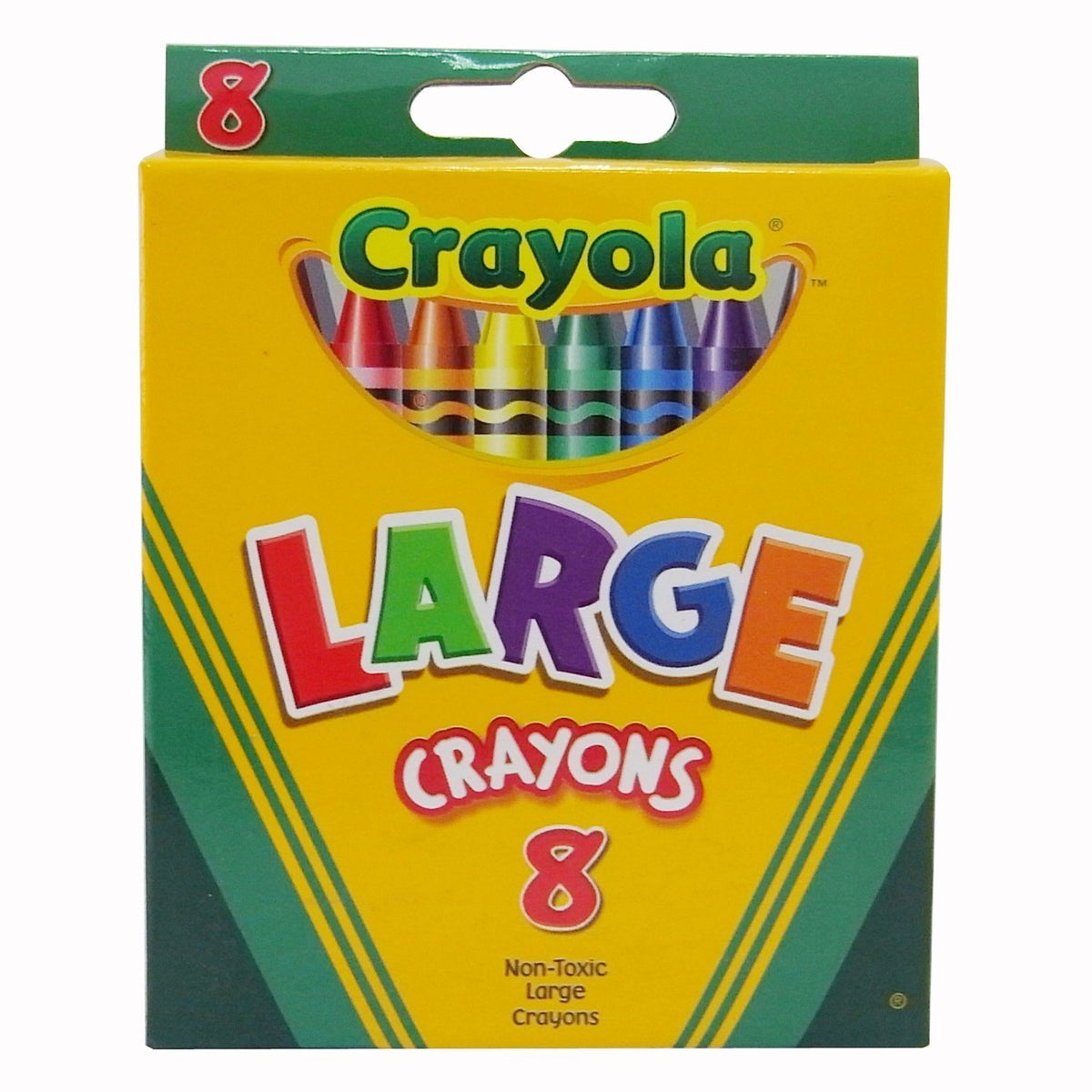 Large Crayons Tuck Box - 8 Count - 8 Packs