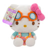 Hello Kitty and Friends 8" Plush w/Flower Overalls & Sunglasses - Limited Edition Officially Licensed Sanrio - Soft Doll Stuffed Toy Figure - Gift