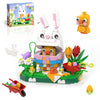 Nubee Easter Bunny Chick Building Sets, Easter Gifts for Kids Teens Adults Women, Cute Rabbit Eggs Easter Basket Stuffers Toy Gift for Boys and Girls