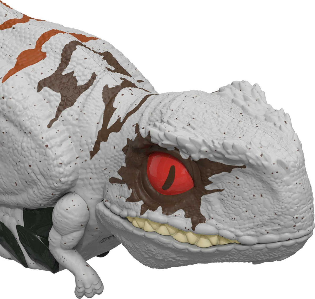 Mattel Jurassic World Dominion Uncaged Dinosaur Toy with Clicker-Controlled Motion & Sound, Click Tracker Atrociraptor Ghost Dino Action Figure