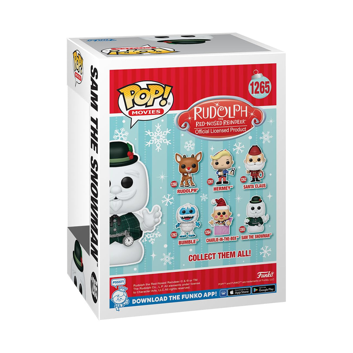 Funko POP! Movies: Rudolph - Sam The Snowman - Rudolph The Red-Nosed Reindeer - Collectable Vinyl Figure - Gift Idea - Official Merchandise - for Kids