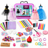 AGENTLAN Fashion Designer Kit, 900+ Dress Making Kit, DIY Craft Kit