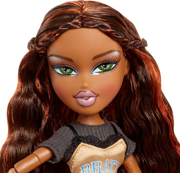 Bratz Stylin' Sasha Fashion Doll with Customizable T-Shirt for You and Accessories