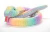 The Petting Zoo Snake Stuffed Animal Plushie, Ombrez Zoo Animals, Rainbow Snake Plush Toy 54 inches