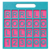 Eccentfit Mahjong Solo Practice Board - 2026 Solo Training Tool for Charleston Passing Sequence - Mahjong Learning Aid for Left, Right, Across Tiles