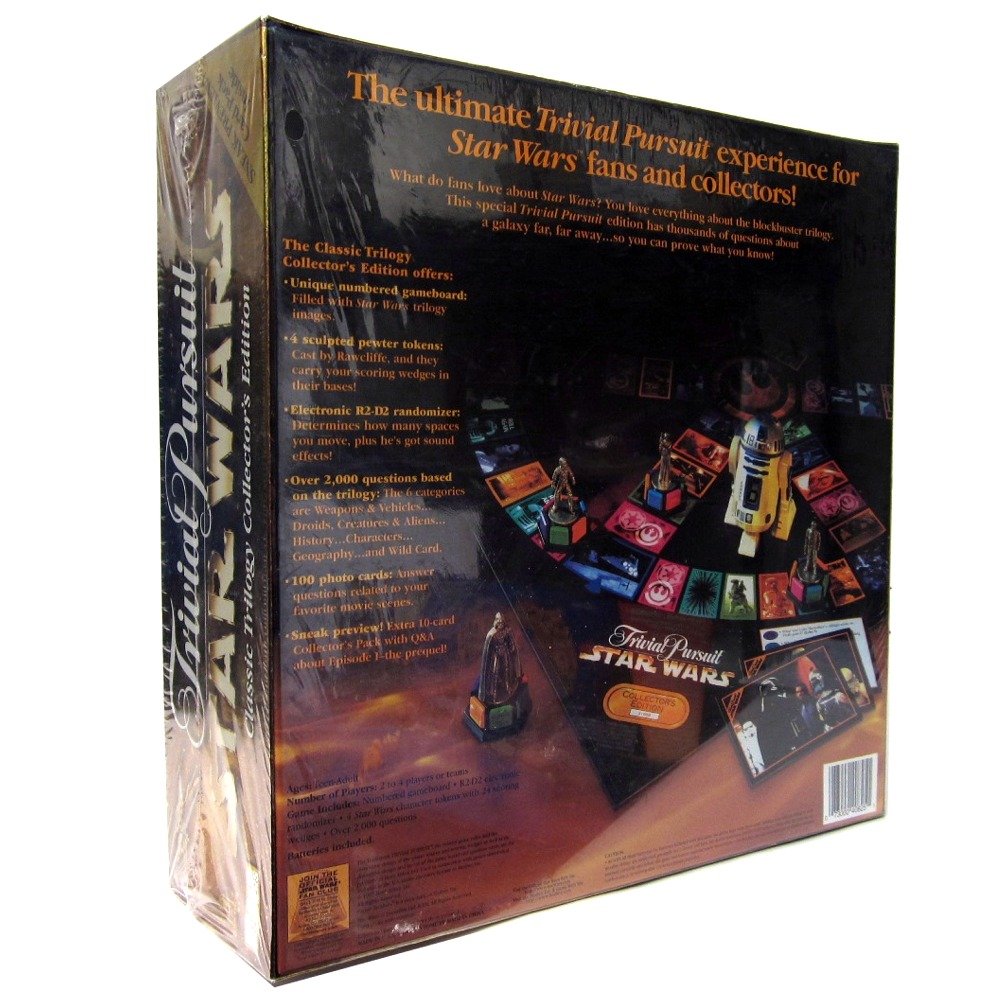 Trivial Pursuit Star Wars Classic Trilogy Collectors Edition