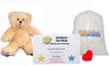 Make Your Own Stuffed Animal Mini 8 Inch Furry Brown Teddy Bear Kit - No Sewing Required!