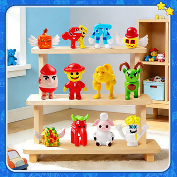 HANJIEJIE 24Pcs Steal a Brainrot Toys Action Figure Set, Steal a Brainrots 67 Los Tralaleritos Toy Figures, Collectible Brain-Rot Toy Gift for Fans