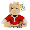 Warm Pals Boomer University of Oklahoma Sooners Mascot OU - Heatable Coolable Bedtime Comfort Plushie 1.5lbs - Cozy Microwavable Lavender Scented