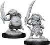 Pathfinder Battle Deep Cuts Unpainted Miniatures: Goblin Fighter Male(2)