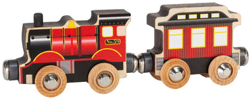 Maple Landmark NameTrains Glenfinnan Engine & Passenger Car Set - Made in USA