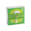 TableTopics What Do You Think To Go - 40 Conversation Starter Cards for Kids to Share Their Thoughts, Fun Question Card Game for Quality Family Dinner