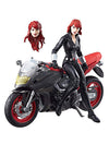 Marvel Legends Series 6-inch Black Widow with Motorcycle
