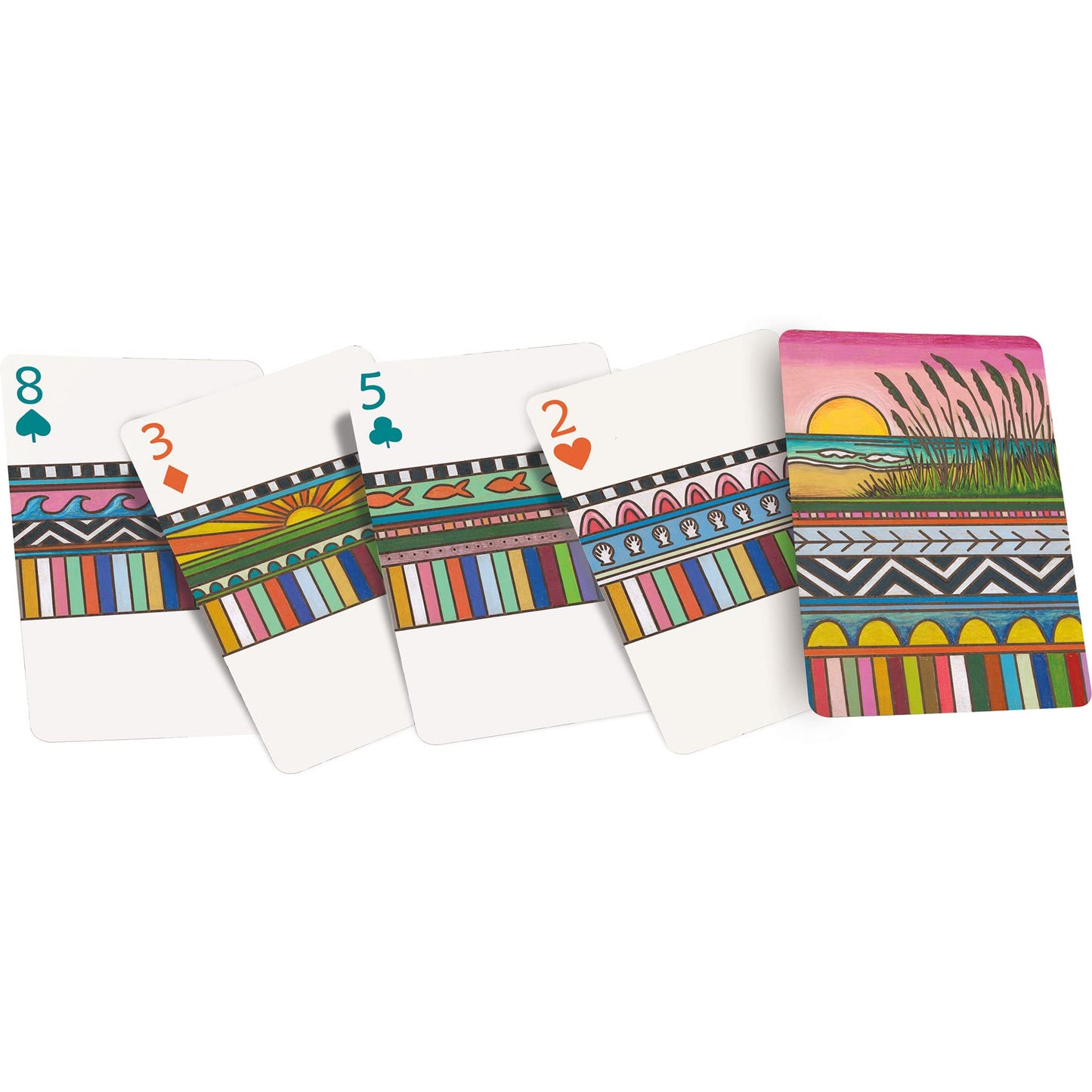 Primitives by Kathy Playing Cards - Beach 2.50" x 3.50" x 1"