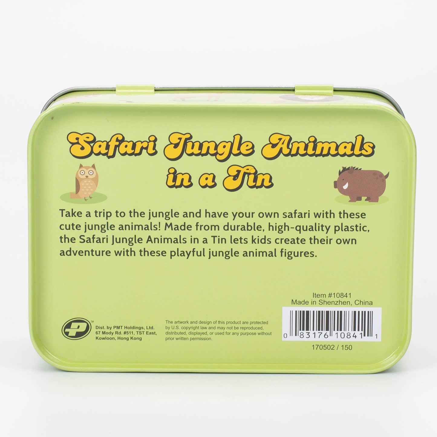 Master Toys Safari Play Set in Tin Box