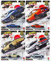 Hot Wheels Japan Historics 5 Premium Die-Cast Collection, 4 Pack Set with Nissan Skyline, Toyota Trueno, Datsun 620, Honda CRX, Car Culture Series
