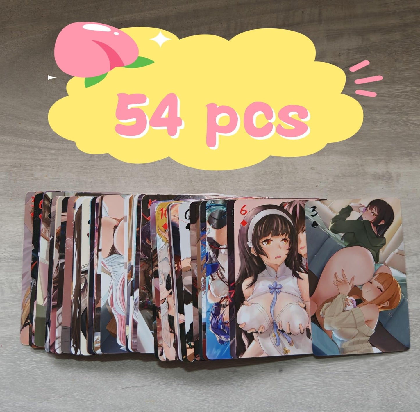 INNAL Explicit Anime Poker Cards - Unleash Your Wild Side with This Hentai Deck of Hentai Playing Cards