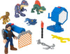 Fisher-Price Imaginext Jurassic World Dinosaur Toys Evo-Scanner Multi-Pack 10-Piece Light-Up Figures Set for Ages 3+ Years