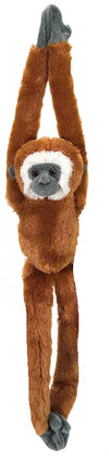 Wild Republic Gibbon Plush, Monkey Stuffed Animal, Plush Toy, Gifts for Kids, Hanging 20"